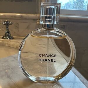 Chanel Chance Eau De Toilette. 1.7 FL ounce. Like new